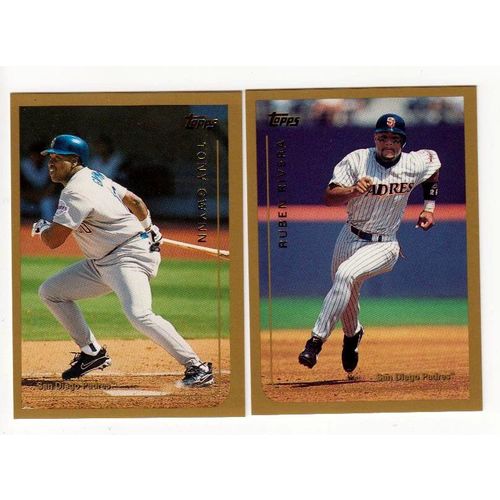 1999 Topps San Diego Padres team set with Traded- 16 cards