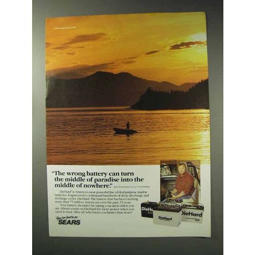 1992 Sears DieHard Batteries Ad - Middle of Paradise