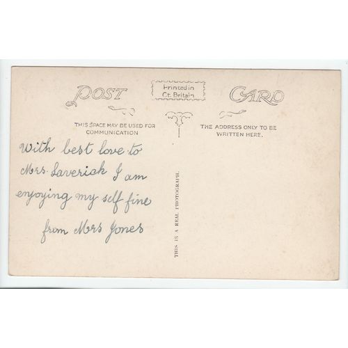 Peel Tower Holcombe Postcard RP Lancashire 26
