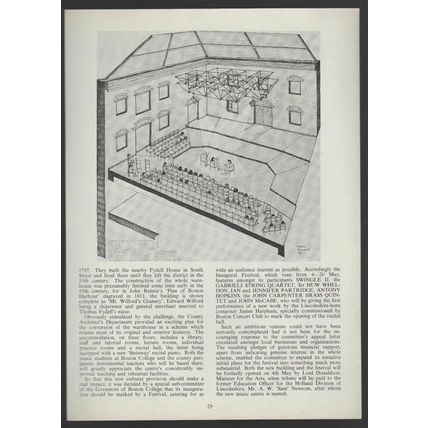 Sam Newsom Music Centre Boston Lincolnshire Robert Wallace Wisbech -1978 Article