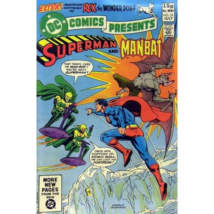 DC Comics Presents (Vol 1) # 035 VFN- Price VARIANT AMERICAN COMICS