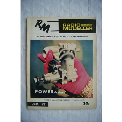 1972 Radio Modeller Magazine - January