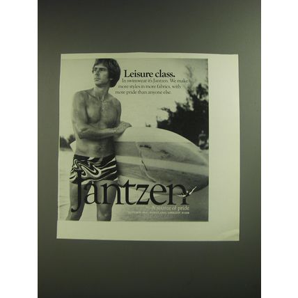 1974 Jantzen Swimwear Ad - Leisure Class