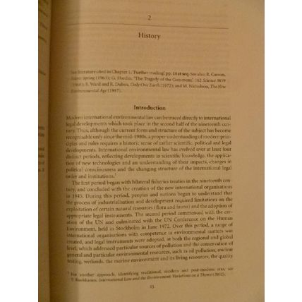 PRINCIPLES OF INTERNATIONAL ENVIRONMENTAL LAW by PHILLIPE SANDS