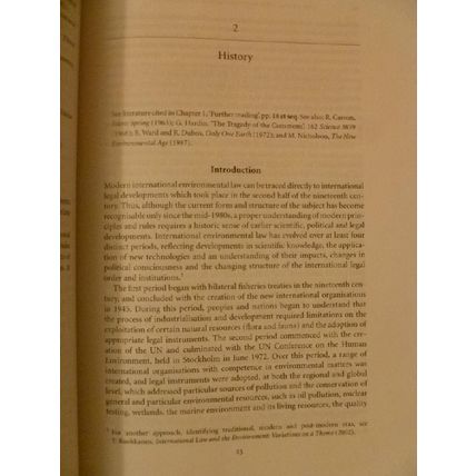 PRINCIPLES OF INTERNATIONAL ENVIRONMENTAL LAW by PHILLIPE SANDS