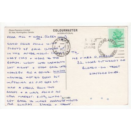 Hemsby Norfolk Multiview 1982 Postcard 13860