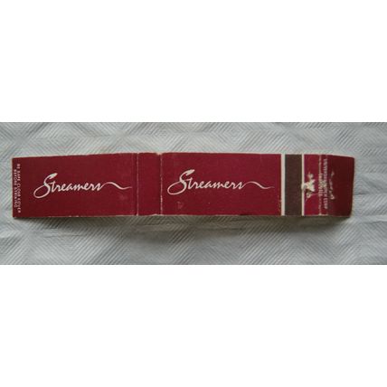 Matchbook cover Streamers, Hyatt Regency Greenville