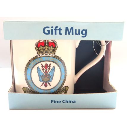 RAF Strike Hard Strike Sure Emblem Ceramic Mug 9.5 CM - 0028M