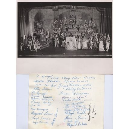 Ruth Draper Birmingham Theatre Press 25 x Hand Signed Photo