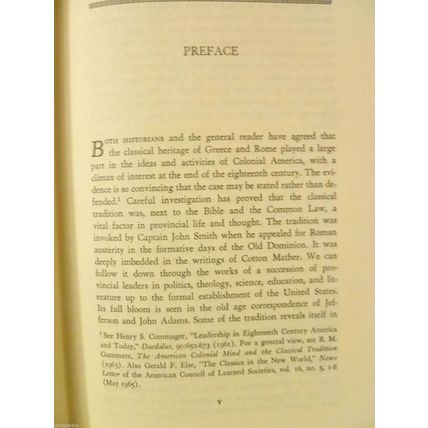 SEVEN WISE MEN OF COLONIAL AMERICA by RICHARD M GUMMERE 1967 HCDJ