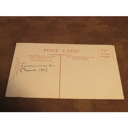 Early Woodbury Series Postcard - The mounted Sentry - Equestrian / Military Inte