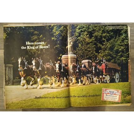 LOOK Magazine - February 7, 1967 - The Day JFK Died - Vintage Ads - Free Shp