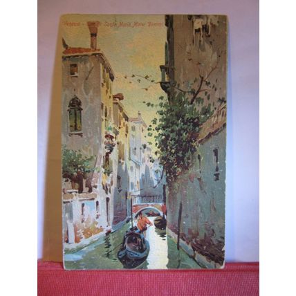 CANALE SANTA MARIA MATER DOMINI, VENEZIA, VENICE, ITALY antique postcard. =