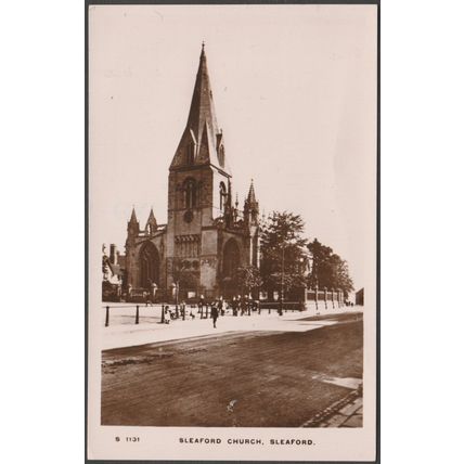 Sleaford Church, Sleaford, Lincolnshire, c.1910 - Kingsway RP Postcard