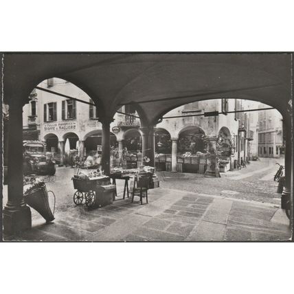 Portici di Via Pessina, Lugano, c.1950 - Mayr Foto Cartolina