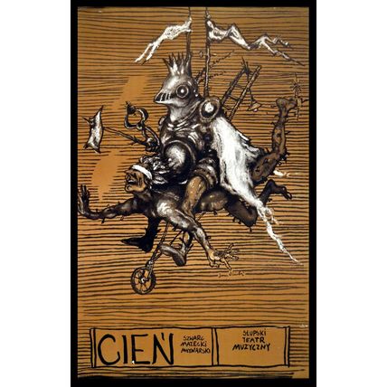 SHADOW 1979 Janusz Wisniewski - Teatr Muzyczny POLISH POSTER