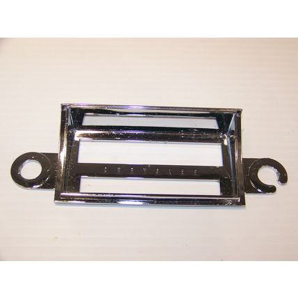 1965 1966 CHRYSLER RADIO FACE PLATE OEM #2497805 NEWPORT NEW YORKER 300