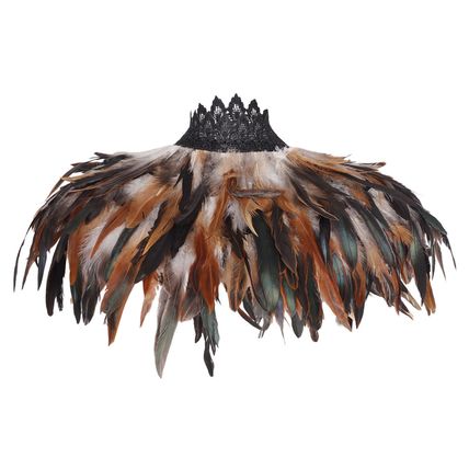 Unisex Cape Mock Collar Shawl Collar Halloween Steampunk Shoulder Gift Party