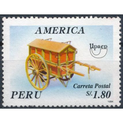 America, Postal Transport: 1.80s - Peru 1995 - NM NH - SG 1863