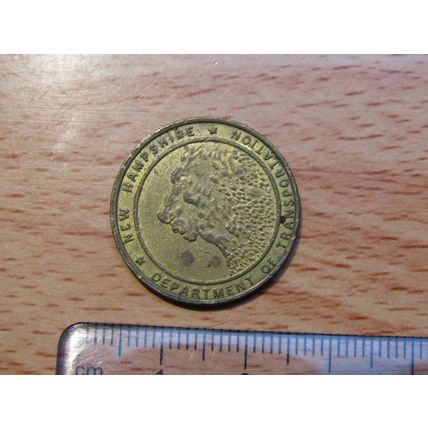 New Hampshire - Department of Transport Token (e692)