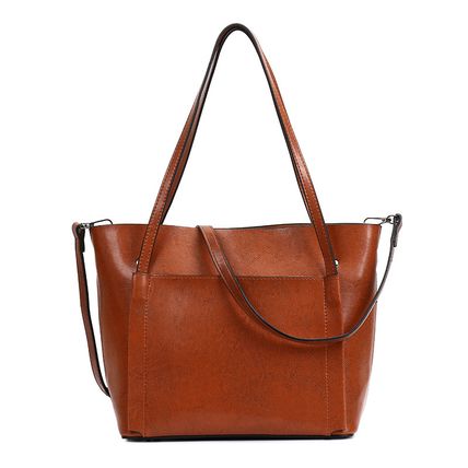 Women's Satchel Purse Handbag Brown
