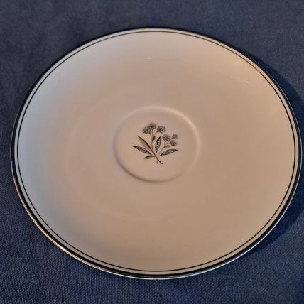 Vintage Lot 8 NORITAKE Fine China BESSIE 5788 SAUCERS & CUPS Tea Coffee Japan
