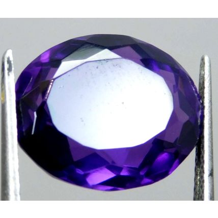 Natural 15.75 Ct Purple Color Amethyst Oval Cut Loose Gemstone