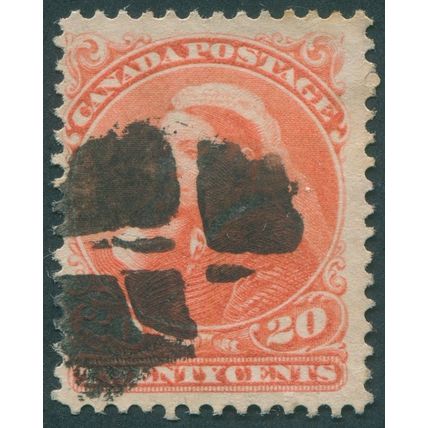 Canada 1893 20c vermilion SG115 used