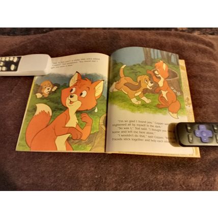 Little Golden Book The Fox And Hound Hide & Seek By Mary Carey VF 8.0 1996