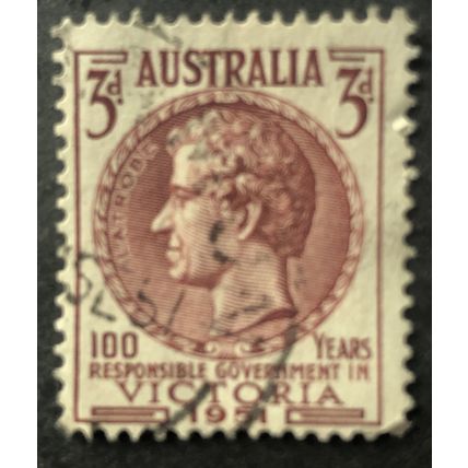 AUSTRALIA 1951 SG 0246 USED #1
