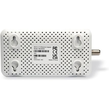 Gocoax Moca 2.5 Adapter with 2.5Gbe Ethernet Port. Moca 2.5. 1X 2.5Gbe Port. Pro