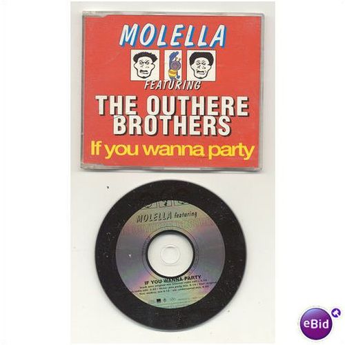 Molella IF YOU WANNA PARTY CD SINGLE 1995