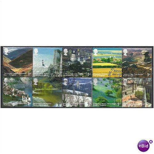 2006 British Journey Set SG2597-2606 Very Fine Used