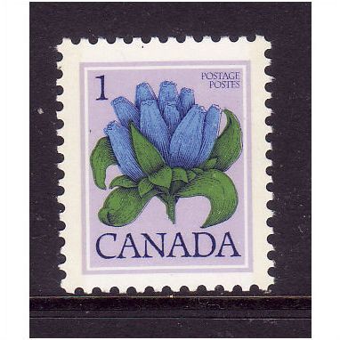 CANADA 1977 SG862 1c BOTTLE GENTIAN U/M MINT#2