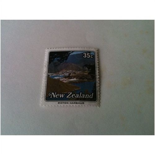 NEW ZEALAND 1979 HARBOURS 35c USED EBID 2