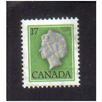 1977 canada queen elizabeth 11 17c f/u sg869