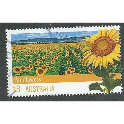 AUS 2012 $3.00 'FARMING - SUNFLOWERS' FINE USED (EBID36-662)