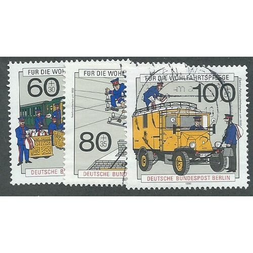 BERLIN -1990 SET 'POST' (3v) FINE USED (EBID44-933)