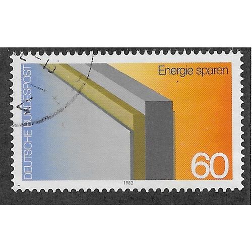 GER 1982 60pf 'ENERGY CONSERVATION' FINE USED (EBID60-755)