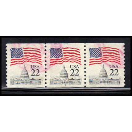 Used 2115 22c U.S. Flag Very Fine PNC 6/3 PA2527