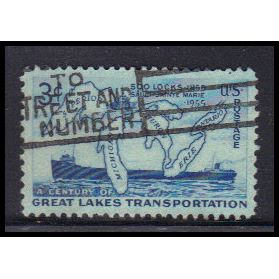 Used 1069 3c The Great Lakes Very Fine KA7712