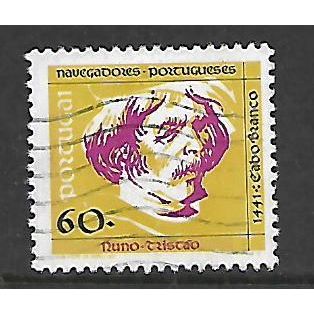 PORTUGAL 1990 60c NUNO TRISTAO SG 2181 FINE USED