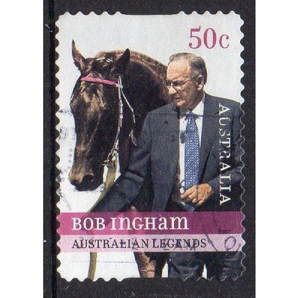 Australia 2007 Australian Legends of the Turf - Bob Ingham 50c s/a Used