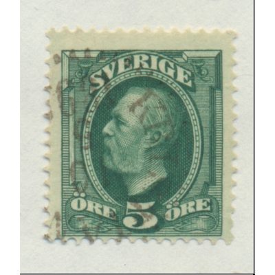 Sweden Stamp Scott #56, Used
