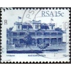 South Africa 1982. 15c Value. Blue. Matjesfontein. Fine . Used