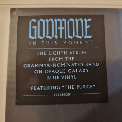 In This Moment – GODMODE Galaxy Blue Vinyl | Indie Exclusive Sealed LP