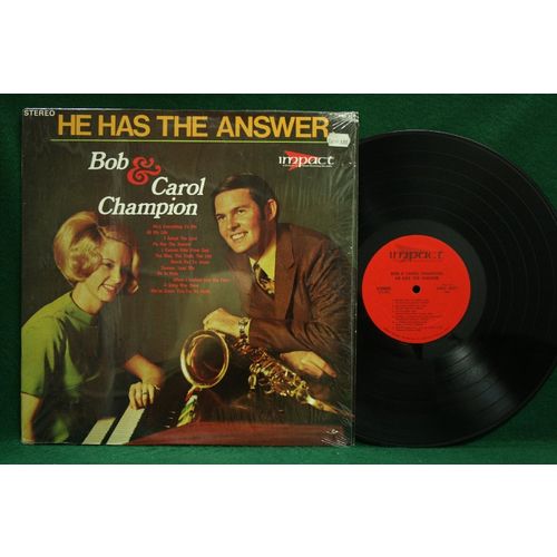 Bob & Carol Champion - He Has The Answer - HWS 3071 - NM