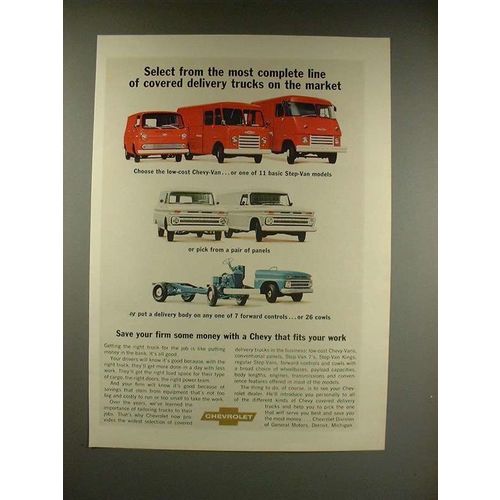 1966 Chevrolet Chevy-Van, Step-Van, Panel Truck Ad