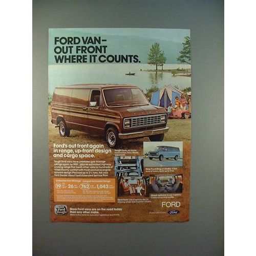 1981 Ford Van Ad - Where it Counts