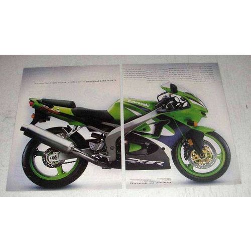 1999 Kawasaki Ninja ZX-6R Motorcycle Ad